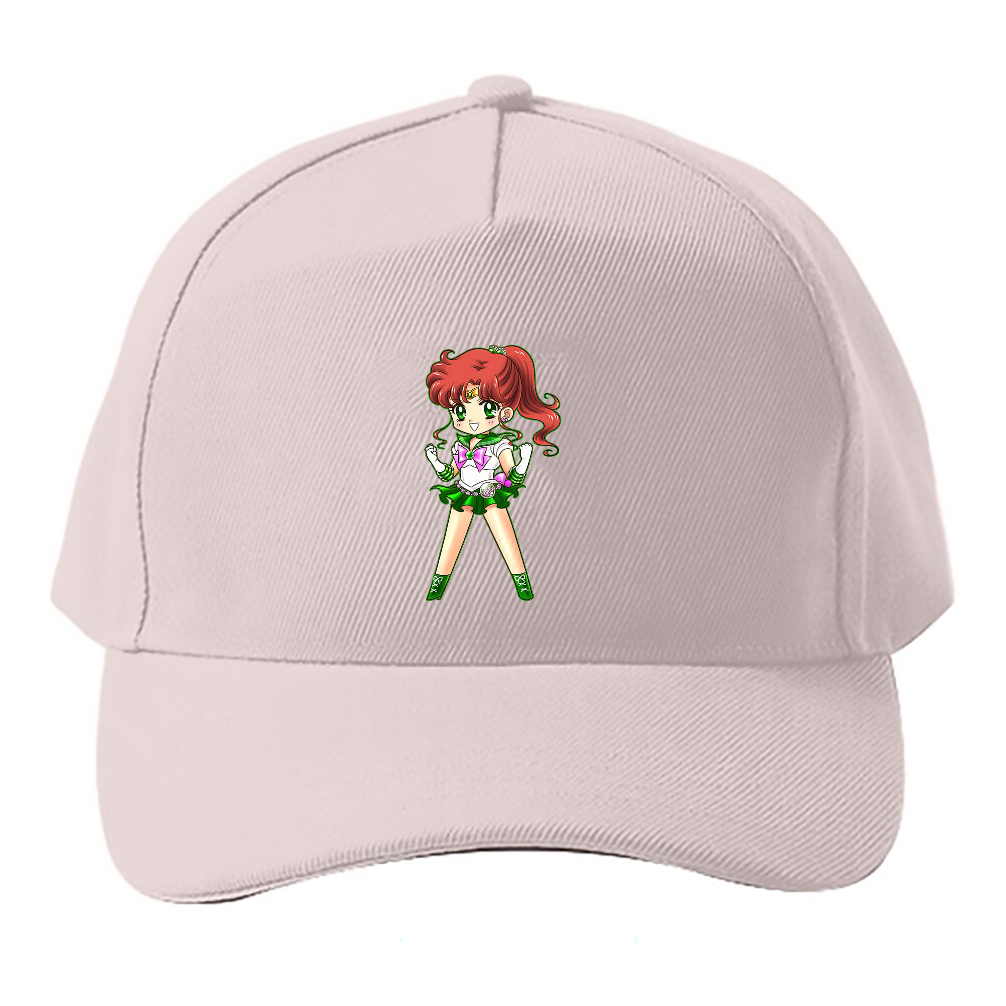 （画像用） 美少女戦士セーラームーン 木野 まこと きの まこと Sailor Moon Kino Makoto （セーラージュピター；Sailor Jupiter） ベースボールキャップ 綿100％ 男女兼用 帽子 スポーツ